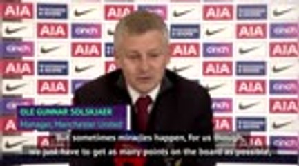 Catching Man City requires a 'miracle' - Solskjaer