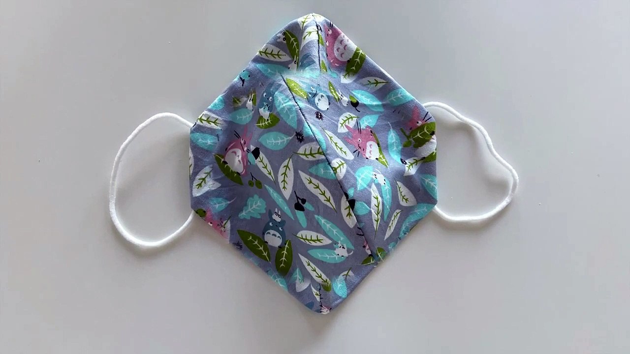 How To Make A Face Mask Without Sewing Machine Easy Hand Sew Mask