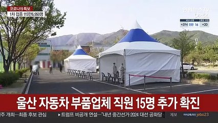 울산 자동차부품업체 15명 집단감염…거리두기 2단계 격상