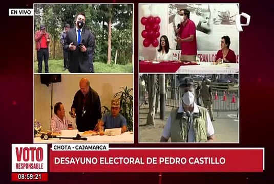 Yonhy Lescano: esperaremos resultados en casa junto a la familia y militantes del partido