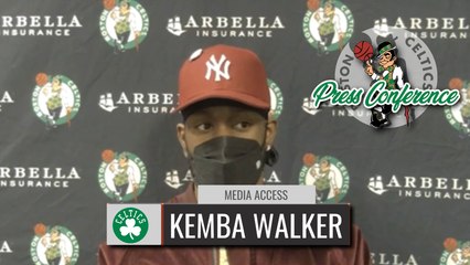Kemba Walker Postgame Press Conference | Celtics vs Nuggets
