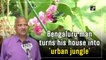 Bengaluru man turns his house into ‘urban jungle’