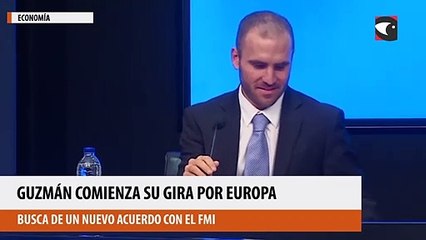 Guzmán comienza su gira por Europa en busca de un nuevo acuerdo con el FMI