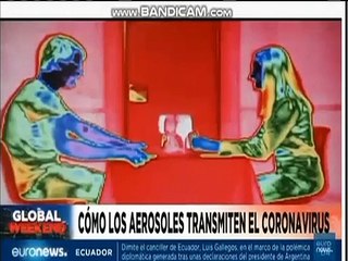 Mire cómo los aerosoles que se exhalan al hablar transmiten el coronavirus