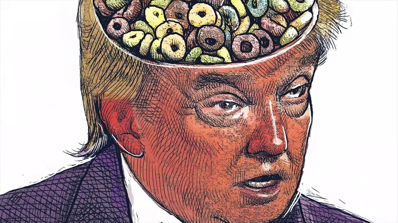 Political Cartoons Of Donald Trump From The Past Year.