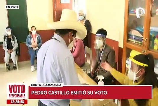 Así se desarrolla el desayuno electoral de Pedro Castillo en Cajamarca