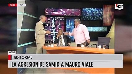 La pelea de Mauro Vaile con Alberto Samid