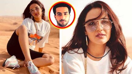 Jasmin Bhasin की Dubai में Aly Goni ने  खींची ये photos | FilmiBeat