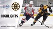 Capitals @ Bruins 4/11/21 | NHL Highlights