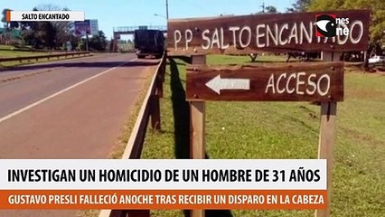 Investigan un homicidio de un hombre de 31 años