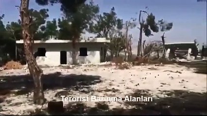 TSK görüntüleri paylaştı... İşte vurulan terör kampları