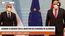 Guzmán se reunió con el ministro de Economía y Energía de Alemania