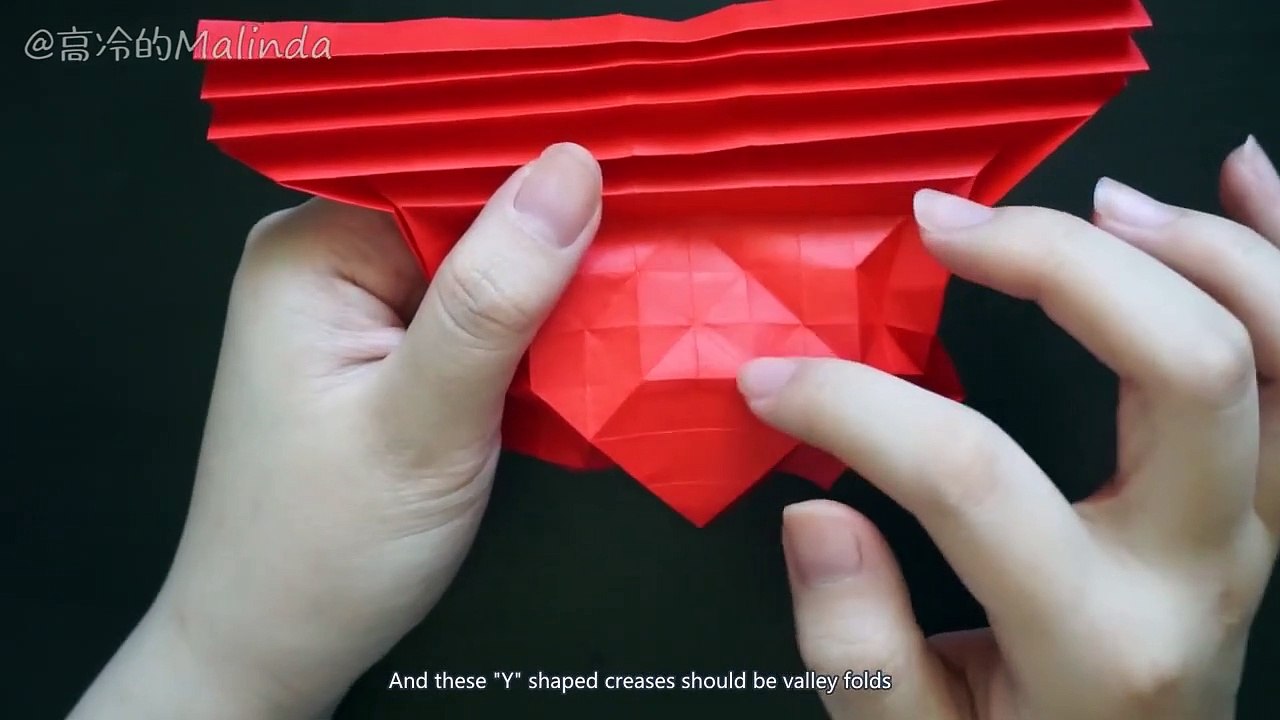 [Hello Malinda] Halloween Special: Origami Angel Heart Ring Tutorial (Obelisk)