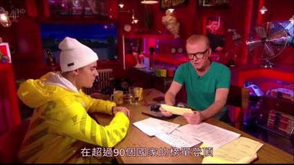 【字幕】Justin Bieber interview, sliding & painting TFI Friday Channel 4 - London UK 2015.11