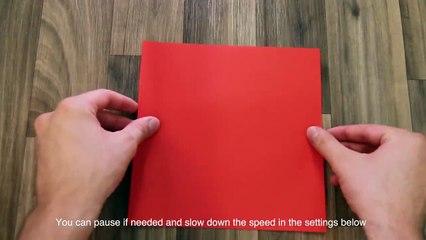 How To Make An Origami Heart - Fold By Fold, Paper Instructions! (Easy!)