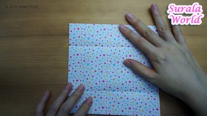 Origami Box, Paper Box Diy (With 1 Sheet Of Paper) / How To,  Tutorial