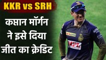 IPL 2021: KKR's Eoin Morgan lauds Nitish & Karthik after match-winning performance | वनइंडिया हिंदी