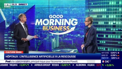 Culture Geek: L'intelligence artificielle à la rescousse des hôpitaux, par Anthony Morel - 12/04