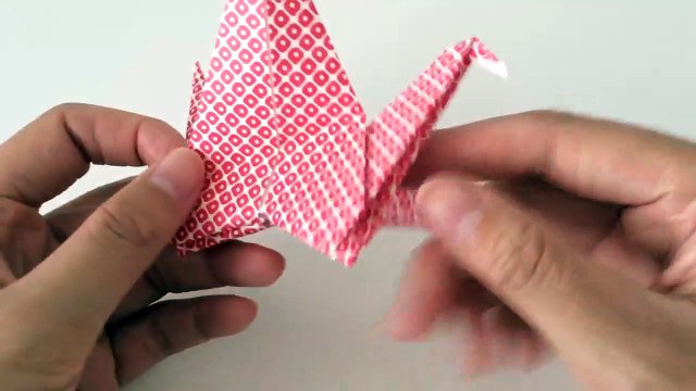 Origami - Flapping Crane Tutorial