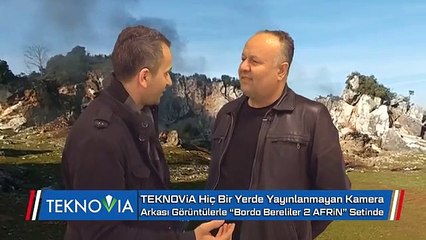 Teknovia tamamen milli ve yerli silahlarımızın kullanıldığı "Bordo Bereliler 2 Film" setinde