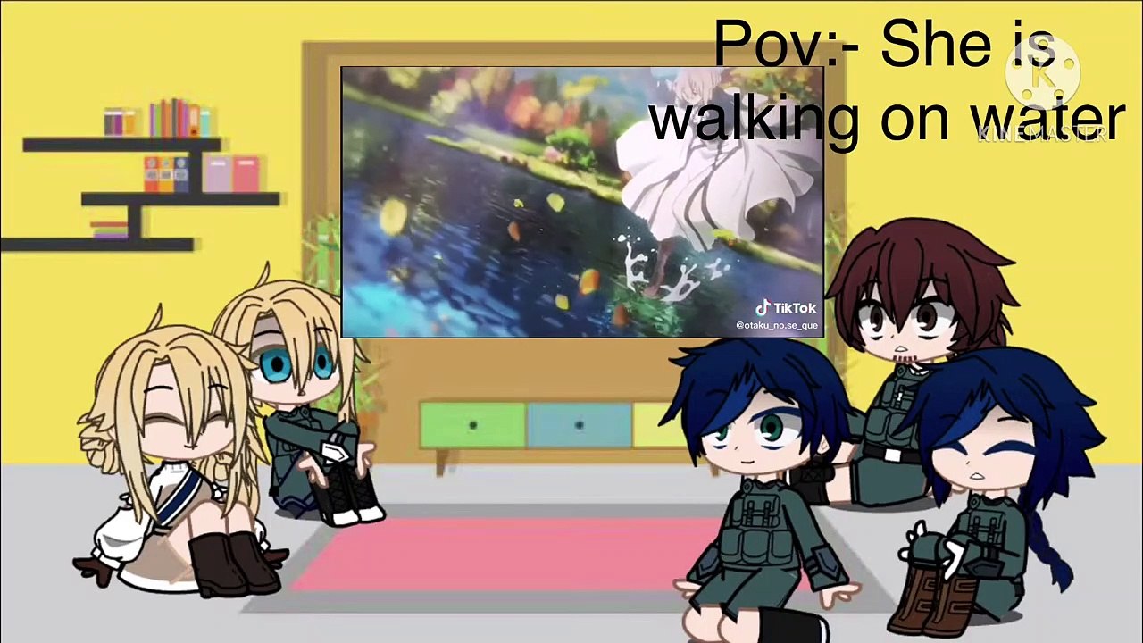Past Violet Evergarden Characters React To Future Part2