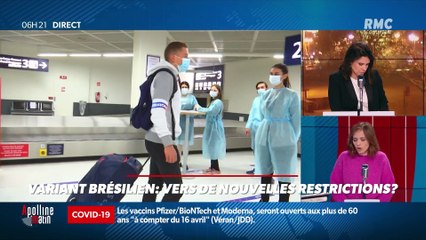 « Allô Marie ? » : Variant brésilien, vers de nouvelles restrictions ? - 12/04