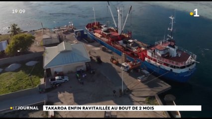 Takaroa : la goélette, le seul lien entre les îles
