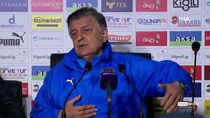 Yılmaz Vural: Oyuncularımı mağlubiyete rağmen kutluyorum, ayaklarına sağlık