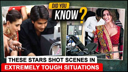 Kangana To Deepika | Celebs Who Shot Scenes In TOUGHEST Climate & Situation |Shahid -Kareena, Salman