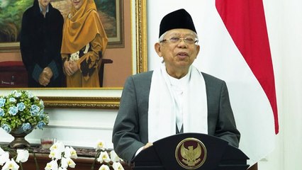 Ma'ruf Amin Imbau Masyarakat di Zona Merah untuk Tarawih di Rumah