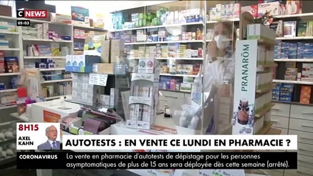 Coronavirus: Les autotests en vente dès aujourd'hui en pharmacie, mais à quel prix? Et comment les utiliser ? Voici toutes les explications !