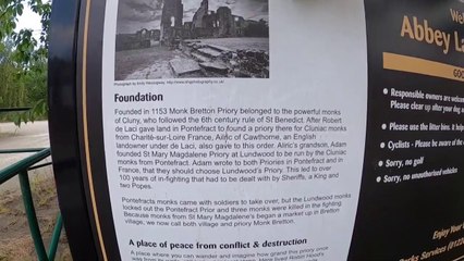 Monk Bretton Priory Ruins of a Benedictine Monastery in Barnsley England