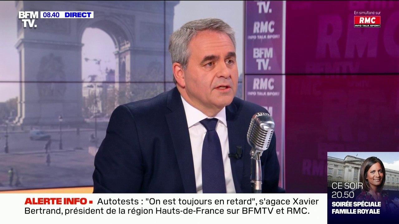 Xavier Bertrand: "Si tout rouvre, on peut tenir" les élections régionales