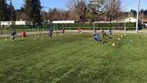 Entraînement école de foot