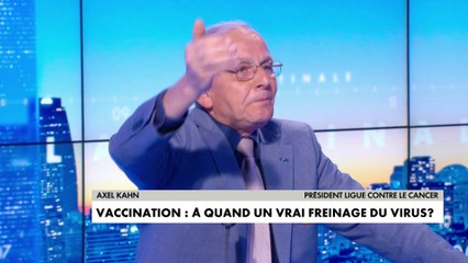 Axel Kahn : «La stratégie qui consiste à faire avec le virus est une stratégie perdante»