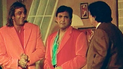 Sanjay Dutt, Govinda, Karishma At The Launch Of 'Haseena Maan Jayegi'