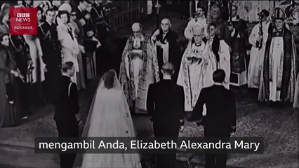 Mengenang momen pernikahan Ratu Elizabeth II dan Pangeran Philip -