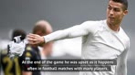 Pirlo defends Ronaldo behaviour