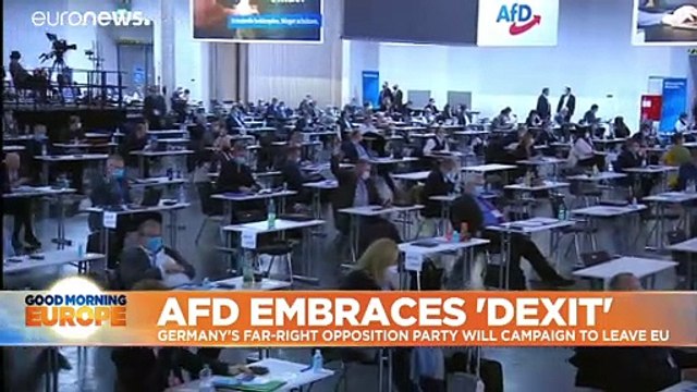 Germany's AfD opposition party embraces 'Dexit' and will campaign to leave EU