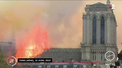 Notre-Dame de Paris : le chantier avance dans une forêt d'échafaudages