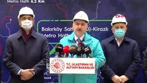 Bakırköy-Bahçelievler-Kirazlı metro hattının açılış tarihi belli oldu