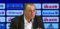 Terim, Kadıköy'de galip gelememe sorusuna böyle cevap verdi