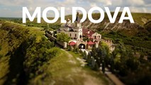 Mellow Moldova in 4k | Little Big World | Time lapse & Tilt shift & Aerial Travel Video