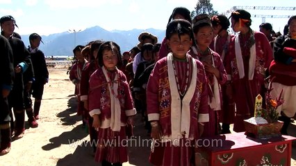 Rosy cheeks and dimpled chins_ Cute Indian kids!