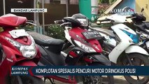 Komplotan Spesialis Pencurian Motor Diringkus Polisi