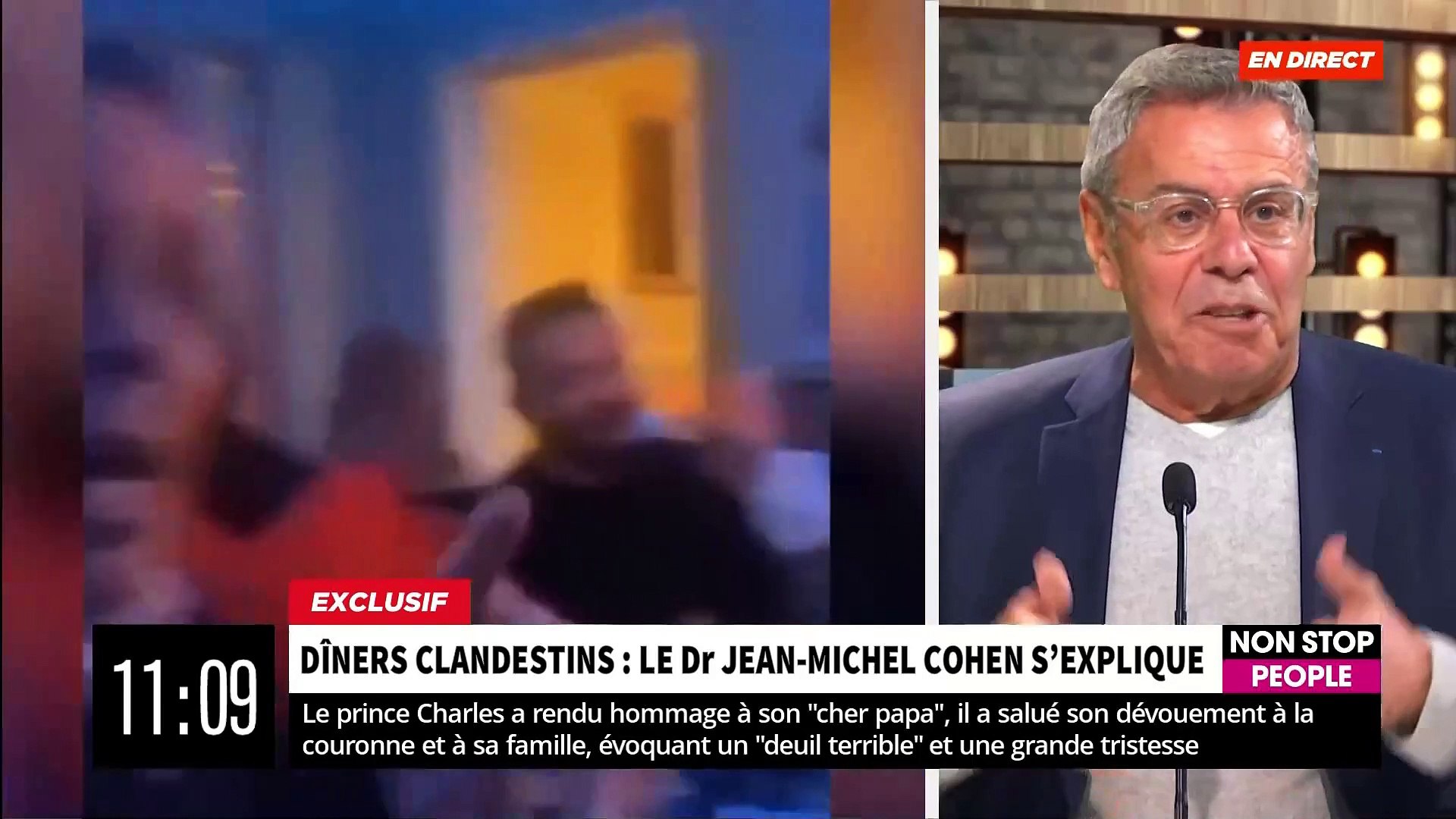 EXCLU - Dîners clandestins - Le Dr Jean-Michel Cohen répond aux  accusations: "Je n'ai jamais été dans un restaurant clandestin" - VIDEO -  Vidéo Dailymotion