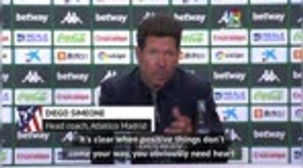 Simeone confident Atletico can hold on for LaLiga title