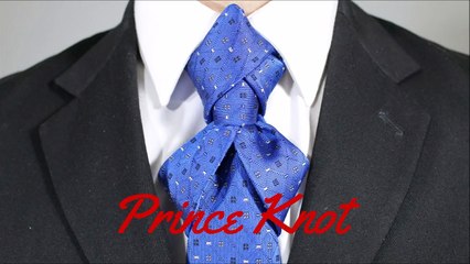 How To Tie A Tie Prince Knot