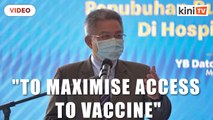 Private hospitals to be used as Covid-19 vaccination centres, says Dr Adham
