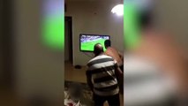 Kaçan gol Galatasaray taraftarı aileyi çıldırttı